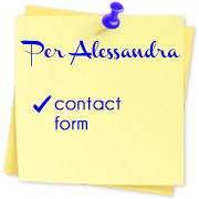 Contact form richiesto da Alessandra Per Alessandra