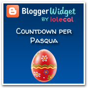 Countdown per Pasqua