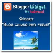 Blog chiuso per ferie