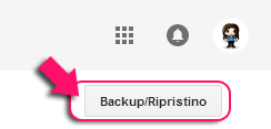 Backup/Ripristino