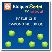 Mele che cadono nel blog