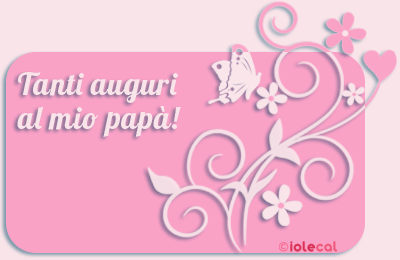 Auguri papà