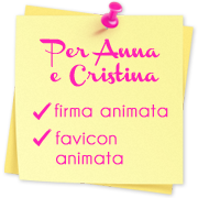 Per Anna e Crisitina