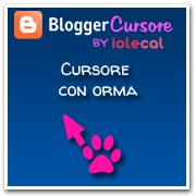 Cursore con orma