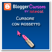 Cursore con rossetto