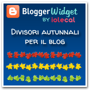 divisori autunnali per blog