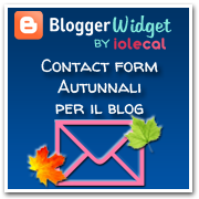 contact form autunnali per blog