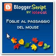 Foglie al passaggio del mouse