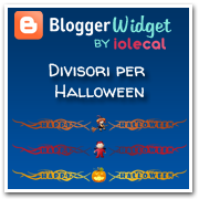 divisori per Halloween