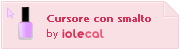 Cursore con smalto