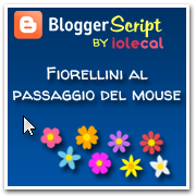 Fiorellini al passaggio del mouse