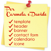 Per Carmela e Davide