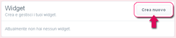 nuovo widget