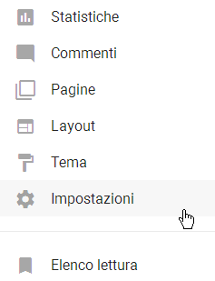 Impostazioni