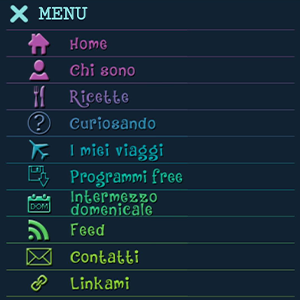 menu mobile Edvige