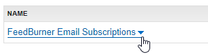 FeedBurner Email Subscriptions